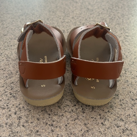 Sun san cognac sandals - sz5 - Picture 2 of 6
